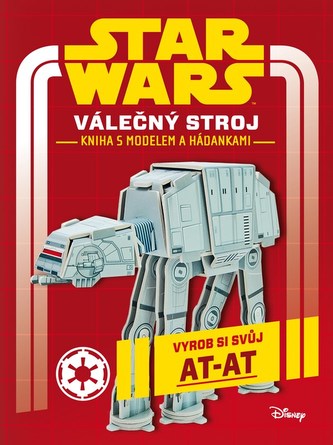 Star Wars - Válečný stroj - kniha s modelem a hádankami