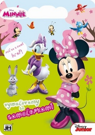 Vymaľovanky so samolepkami. Minnie