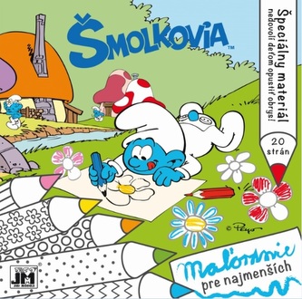 Maľovanie pre najmenších - Šmolkovia