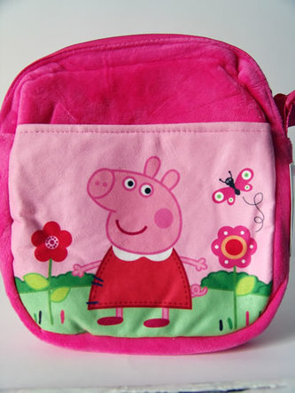 Plyšová kabelka přes rameno Prasátko Peppa