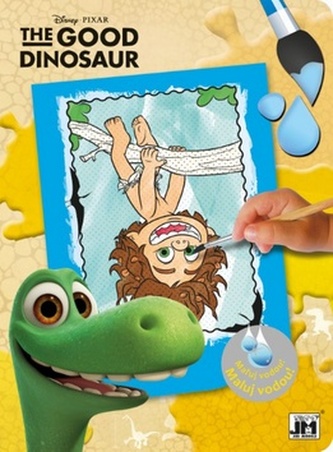 Hodný dinosaurus - omalovánka