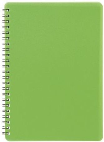 Plastic blok NEON zelený A5, linka, 60 listů