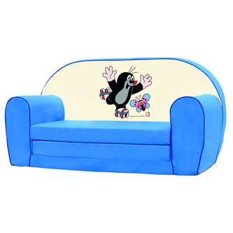 Krtek - Mini pohovka/modrá