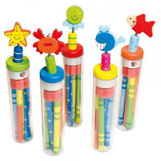 Psací potřeby v tubě