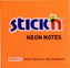 Samolepicí bloček Stick´n neonová oranžová