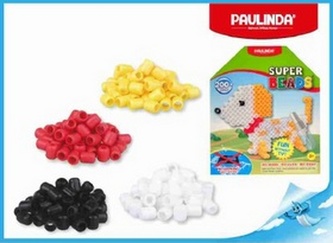 Mozaika vodní perly 200ks pejsek plast Paulinda Super Beads v krabičce