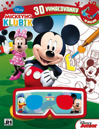 Mickeyho klubík 3D vymaľovanky