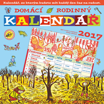 Domácí rodinný kalendář 2017