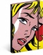 Notes - Roy Lichtenstein/Girl, nelinkovaný, 13 x 21 cm