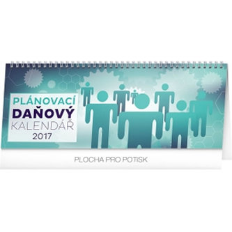 Kalendář stolní 2017 - Plánovací daňový