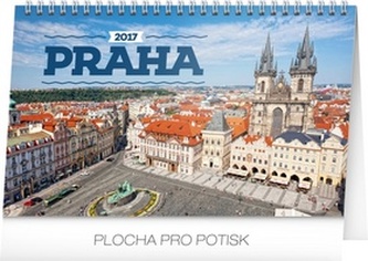 Kalendář stolní 2017 - Praha