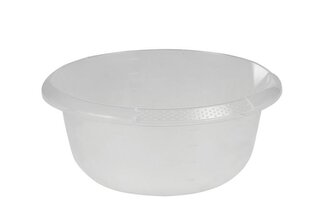 MISKA KULATÁ S VÝLEVKOU 24X10CM, 2,5L,TRANSPARENT
