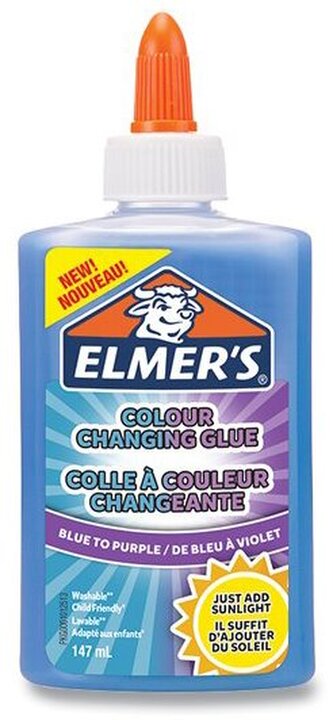 ELMER'S Color Changing lepidlo 147ml modré