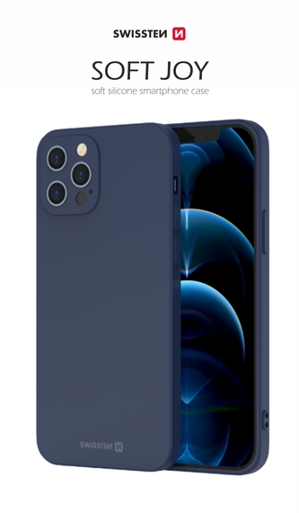 POUZDRO SWISSTEN SOFT JOY PRO IPHONE 16 PLUS MODRÉ
