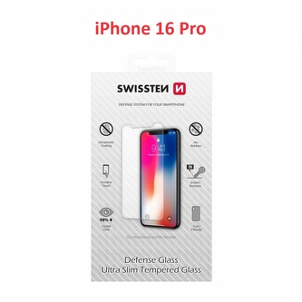 OCHRANNÉ TEMPEROVANÉ SKLO SWISSTEN PRO APPLE IPHONE 16 PRO
