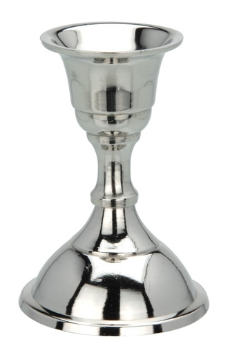 Hliníkový svícen B 8,5x6 cm