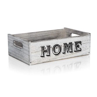 HOME DECOR Krabička dekorativní HOME 29 x 18 x 9cm