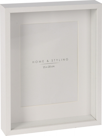 Fotorámeček 28,5x23x4,5 cm bílý