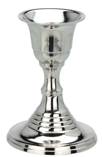 Hliníkový svícen F 8,5x6 cm