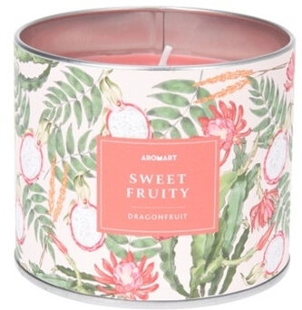 Aromatický svíčka v plechové dóze Dragonfruit 8,5x9,7 cm