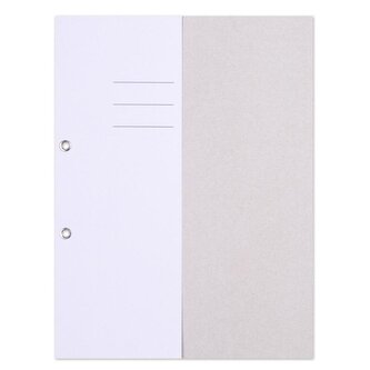 Skoroszyt A4 z oczkiem biały