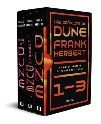 Estuche Las Crónicas de Dune: Dune, El Mesías de Dune E Hijos de Dune / Frank Herbert's Dune Saga 3-Book Boxed Set: Dune, Dune M