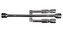 Křížový klíč na kola MECHANIC CROSS WRENCH 1, skládací, 17-19-21-23mm SIXTOL
