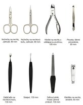 5080-0002 Hans Kniebes Manikúra koža čierna