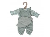 Oblečení na panenku Baby Green Check