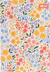 Notes szyty A6/32K kropki Bloom boho HAPPY COLOR