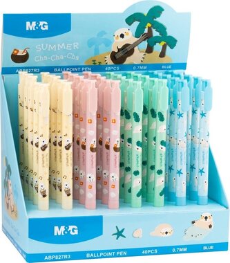 Długopis automatyczny Cha Cha nieb. (40szt) M&G;