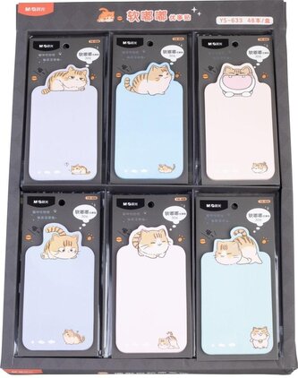 Karteczki samoprzylepne 30K 61x115mm mix M&G;