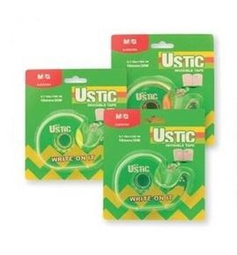 Taśma klejąca Invisible z podajnikiem mix M&G;