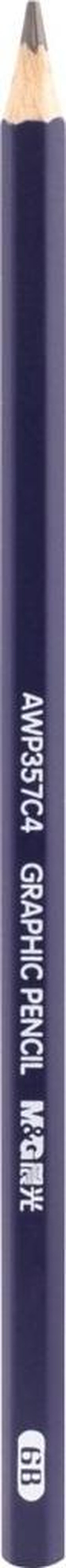 Ołówek artystyczny sześciokątny 6B (12szt) M&G;