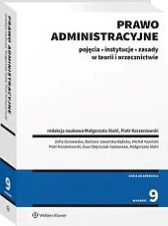 Prawo administracyjne. Pojęcia, instytucje... w.9 Prawo administracyjne. Pojęcia, instytucje... w.9