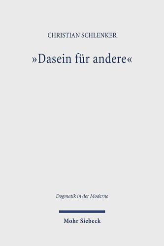 Dasein für Andere