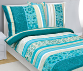 Povlečení bavlněné - Ornament tyrkysový - 140x200, 70x90 cm