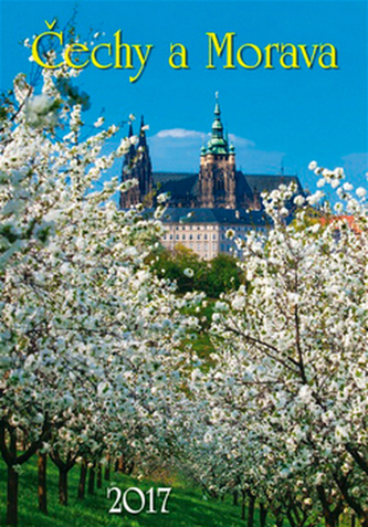 Čechy a Morava 2017 - nástěnný kalendář