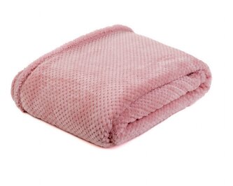 Deka | NOAH |vzor rýžové zrno růžová | 150x200 cm | 897943 Homla