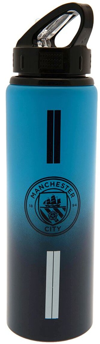 Hliníková láhev na pití Manchester City FC: Znak (objem 750 ml)