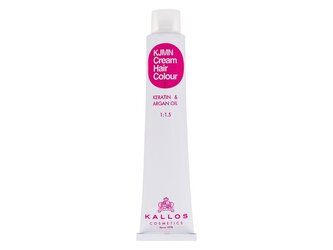 Kallos Cosmetics KJMN Barva na vlasy Cream Hair Colour Keratin & Argan Oil 100 ml 6.5 Dark Mahogany Blond pro ženy
