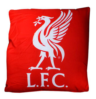 Polštář FC Liverpool: Znak (37 x 37 cm) červený polyester