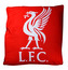 Polštář FC Liverpool: Znak (37 x 37 cm) červený polyester