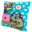 Polštář Pusheen: Chatování s přáteli online (40 x 40 cm)