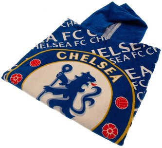 Dětský ručník - pončo Chelsea FC: znak (55 x 110 cm)