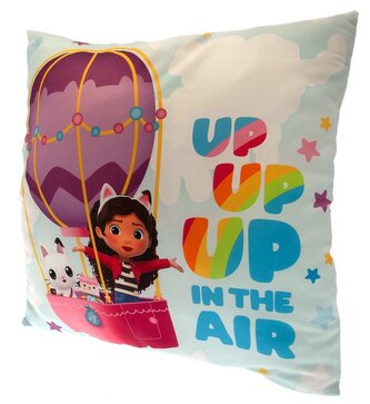 Polštář Gabby's Dollhouse|Gábinin kouzelný domek: Up Up Up In The Air (35 x 35 cm)