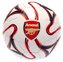 Fotbalový míč FC Arsenal: Vzor Cosmos White (velikost 5)