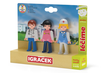 Igráček Trio Léčíme - Doktor, Sestřička a Pacientka