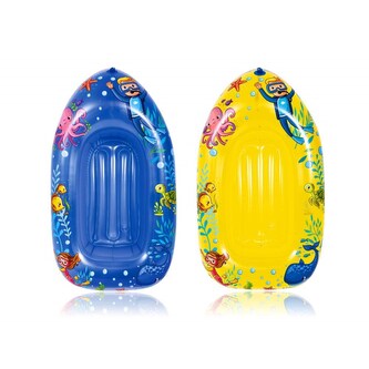 VETRO-PLUS Člun nafukovací dětský OCEAN WORLD 112x70cm