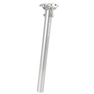 sedlovka 31.6 x 350mm M-Wave Al stříbrná